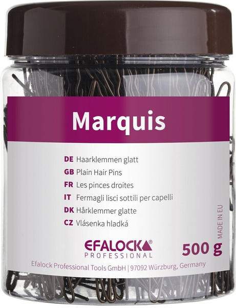 Efalock Marquis 7 cm braun 500 g Haarklemme