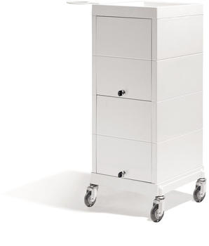 Sibel Discrete/Lock Friseurwagen weiß
