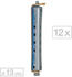 Efalock Professional Kaltwellwickler 2-Farbig 13 mm blau/grau (12 Stk.)
