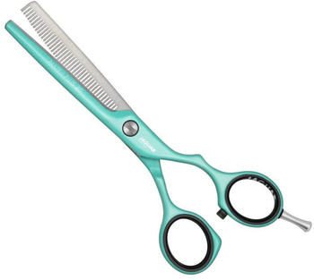 Jaguar Effilierschere Scissors White Line Pastel Plus Offset 40 Mint 5.5
