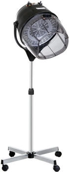 HomCom Professional Hood Dryer with Adjustable Height 1180W black