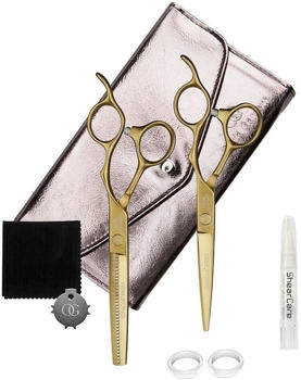 Olivia Garden SilkCut PRO Matt Gold 2er Set