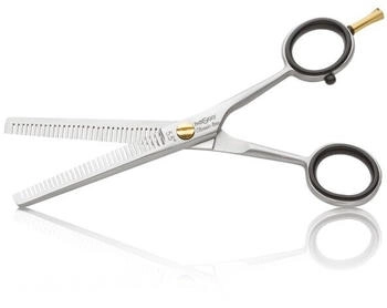 XanitaliaPro Iwasaki Classic Line Haarschneideschere 5,5" Effilierschere mit 32 Doppelzähnen