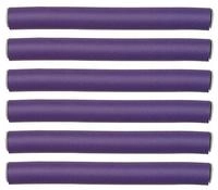 Flex-Wickler, Papilotten Btl. &agrave; 6 Stck. 21 mm lila