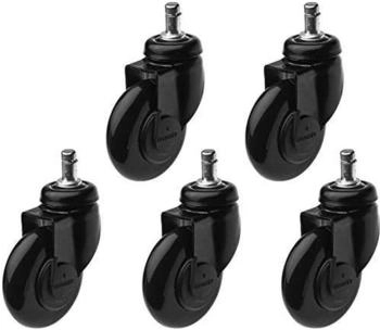Efalock Clic Tec Rolle schwarz 5er f.Hocker