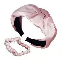 DELICAT & DOUX Set Hairband und Scrunchie S 2 St