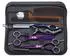 LuxusKollektion Friseurschere Set 5,5 Zoll lila 440C Edelstahl