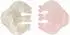 Parsa Beauty Lifestyle Pure Balance Haarklammer Marmor-Optik, mehrfarbig, 2er-Set