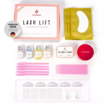 Iconsign P-Beauty 2026 Wimpernlifting & Laminierung Set, 2. Generation (P-Beauty 2026)