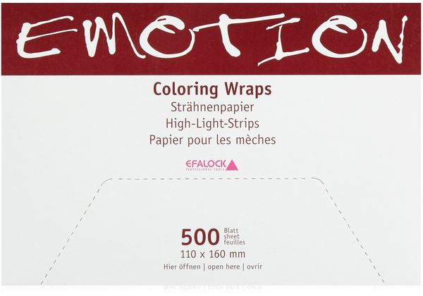 Efalock Coloring Wraps kurz 110 x 160 mm (500 Stk)