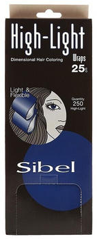 Sibel High-Light Wraps Strähnenpapier (250 Blatt) 25 cm
