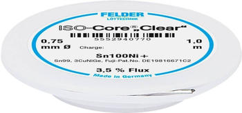 Felder ISO-Core Clear Sn100Ni+ Lötzinn 0.75mm (5552940770)