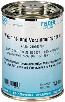 Felder Weichl&ouml;t- Verzinnungspaste (219760701)