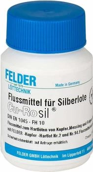 Felder Cu-Rosil Hartlötpaste 500-800°C 100g (26100050)