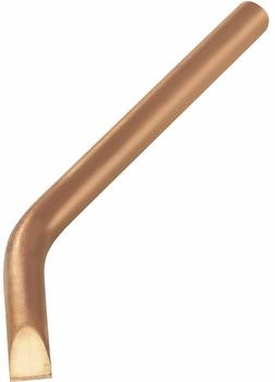 Toolcraft KB-100 Lötspitze Meißelform, gebogen, 10 mm, 145 mm (TO-6679014)