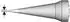 JBC C115103 Lötspitze Rundform, gerade Ø0.3mm (C115103)
