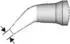 JBC Lötspitze C250 Meißelform gebogen 0,8mm (C250405)