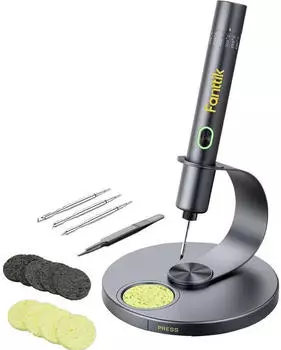 Fanttik L&ouml;tkolben-Set 3.65V 12W Bleistiftform 200 - 450&deg;C inkl. L&ouml;tspitze