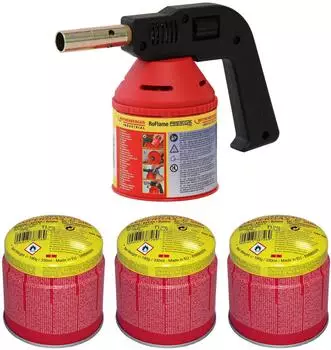 Rothenberger RoFlame Premium L&ouml;tlampe 1750&deg;C inkl. Gaskartusche (1500004630)