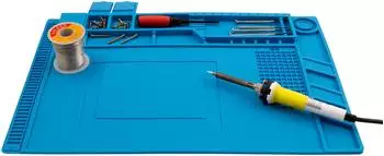 McPower Silikon-L&ouml;tmatte 45x30cm antistatisch, 4 Magnetzonen (1533776)