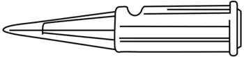 Weller L&ouml;tspitze Nadelform &Oslash;0,5mm (T0051612499)