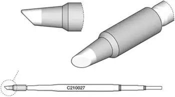 JBC C210 L&ouml;tspitze Rundform, abgeschr&auml;gt, &Oslash;1,5mm (C210027)