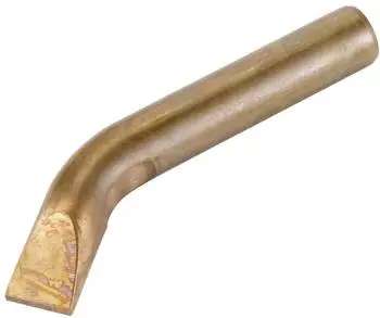 Toolcraft L&ouml;tspitze Mei&szlig;elform, gebogen, 22mm (TO-7766193)