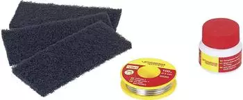 Rothenberger Weichl&ouml;tset 5-teilig, Reinigungsvlies, Flussmittelpaste (45227)