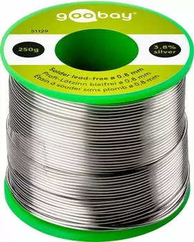 Goobay L&ouml;tzinn bleifrei &oslash; 0,8mm, 250g (51129)
