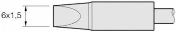 JBC C470 L&ouml;tspitze Mei&szlig;elform 6,0x1,5mm gerade (C470002)