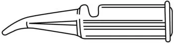 Weller Pyropen Lötspitze Nadelform 1,0mm 30° gebogen (T0051612999)