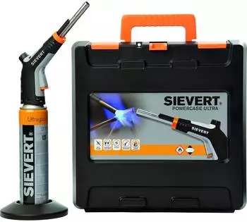 Sievert Powercase Ultra Lötlampe 2100°C inkl. Gasflasche (253505)