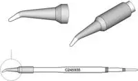 JBC C245935, JBC L&ouml;tspitze Serie C245, Rundform, C245935/&Oslash; 0,8 mm, gebogen