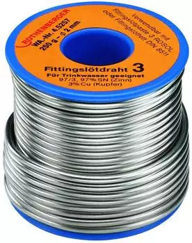 Rothenberger Fittingslot 1S 3mm, 250g, Spule (45250)