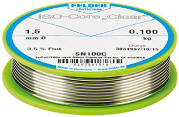 Felder ISO-Core "Clear" Sn100Ni+ 100g Spule (5552941010)
