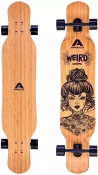 Apollo Weird Dancer Longboard 46", ABEC 9