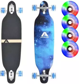 Apollo Blue Sky Longboard Twin-Tip Drop-Through 36" (11041)