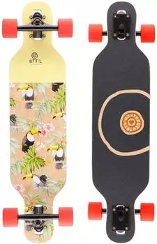 BTFL TOCO Kinder-Longboard Drop Through Cruiser, ABEC 9 (BT_LB_K_TOCO)