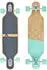 Apollo Savaii Longboard TwinTip 36