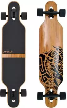 Apollo Longboard Tuvalu Wood Twin-Tip Drop-Through 39" x 8,75"
