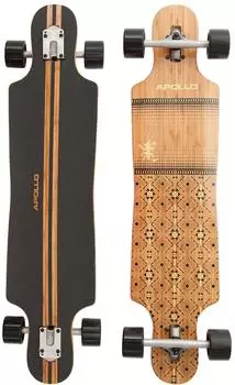 Apollo Nuku Hiva Twin Tip Drop-Through Longboard 40" (11017)