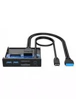 Graugear USB-HUB+Kartenleser Multi Front Panel, Type-C USB retail (G-MP01CR)