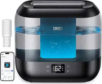 Dreo Smart Luftbefeuchter für Schlafzimmer 4L Schwarz