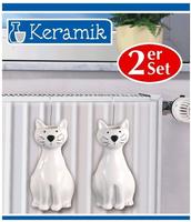 WENKO Luftbefeuchter "Katze" 2 tlg.