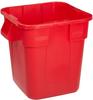Rubbermaid Brute-Container, eckig, 105 l, rot