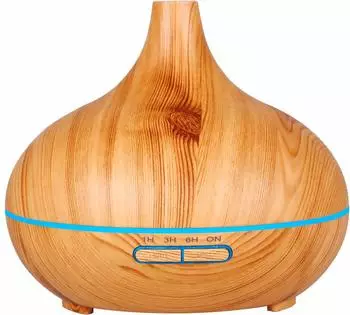Casida GmbH Aroma Diffuser Holzoptik mit LED