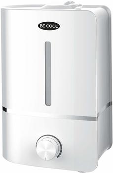 Schuss Home Electronic BCLB206IK01 BE COOL Luftbefeuchter & Aroma-Diffuser, Kaltluftbefeuchter für Räume bis 30m2, Schlafzimmer geeignet - Kalkfilter, ION-Filter, Nachtlicht, Besonders leise, Weiß