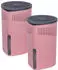 Wenko Drop 1000g 2er-Set rosa