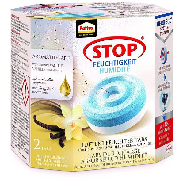 Pattex Aero 360 Nachfüll-Tabs Aromatherapie Vanille 2 x 450 g