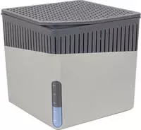WENKO Raumentfeuchter Mod. Cube Grau 1000 g beugt Schimmel und Ger&uuml;chen vor 50221100